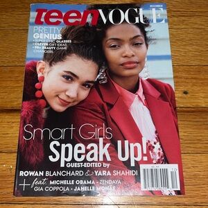 Teen Vogue Rowan Blanchard and yara Shahidi magazine